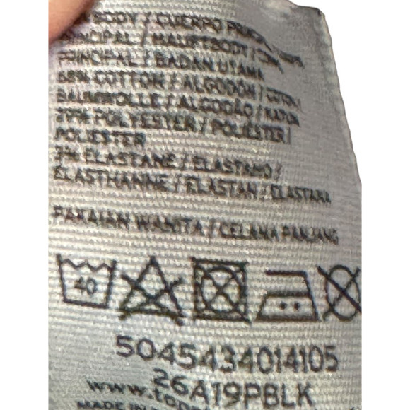 Topshop Moto Joni Womens Jeans Petite Mid-Rise Slim Fit Skinny Denim Black 26‎ - Picture 10 of 11